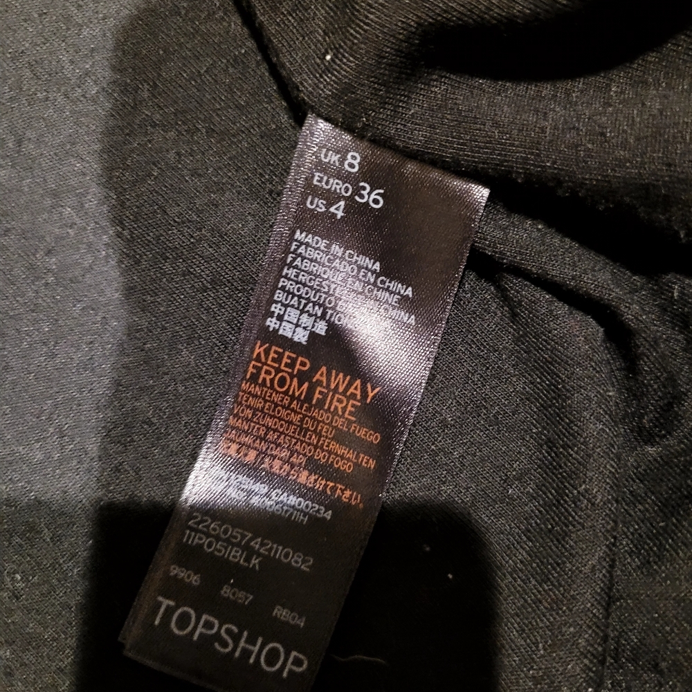 TOP SHOP LEATHER VEST - Picture 4 of 5